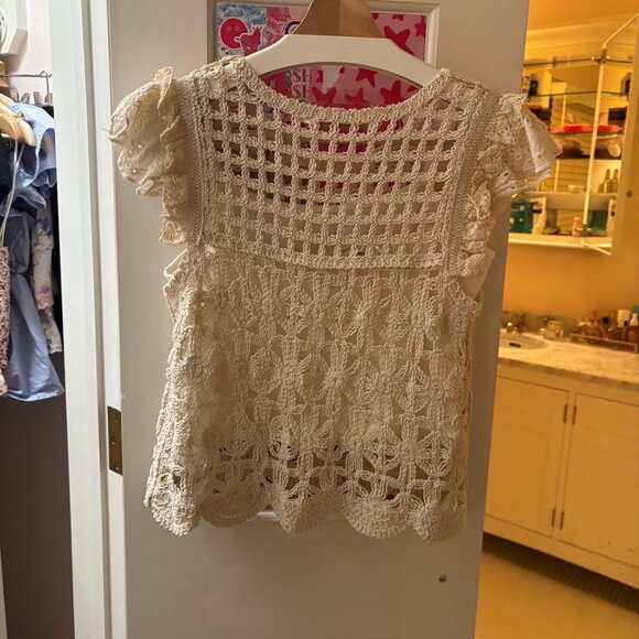 ANTHROPOLOGIE WOVEN TOP - Picture 2 of 3